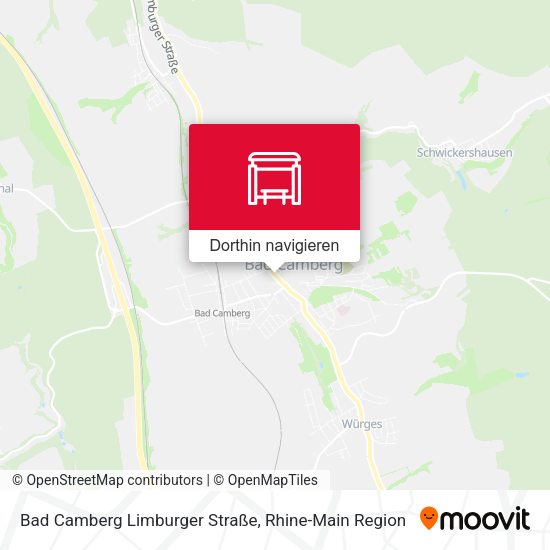 Bad Camberg Limburger Straße Karte