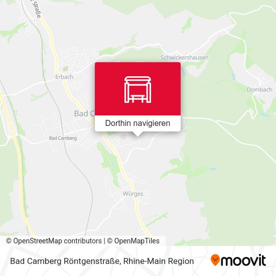 Bad Camberg Röntgenstraße Karte