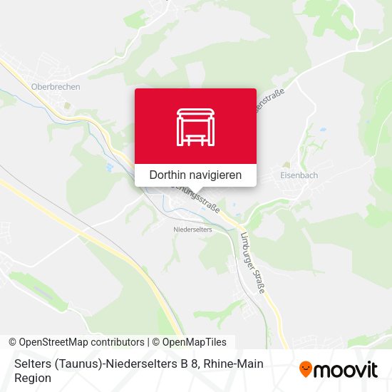 Selters (Taunus)-Niederselters B 8 Karte