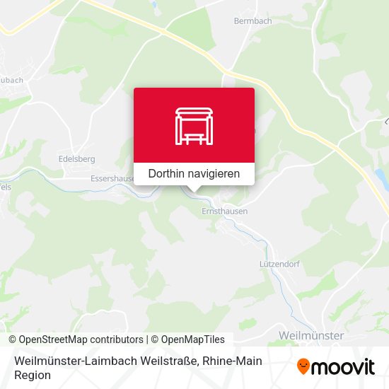Weilmünster-Laimbach Weilstraße Karte