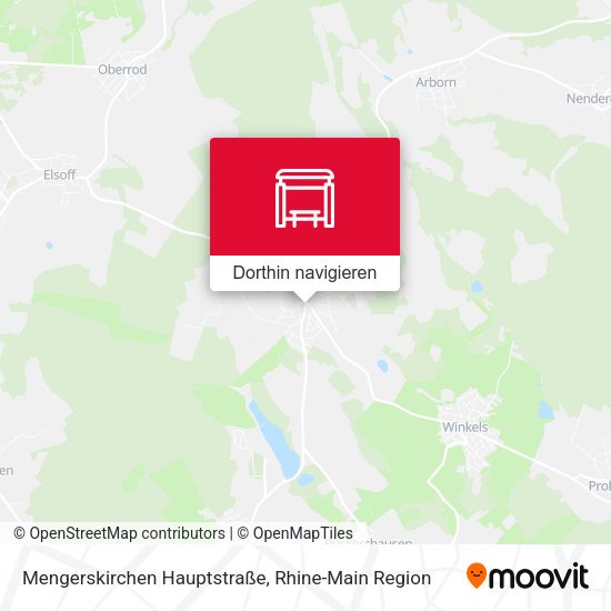 Mengerskirchen Hauptstraße Karte