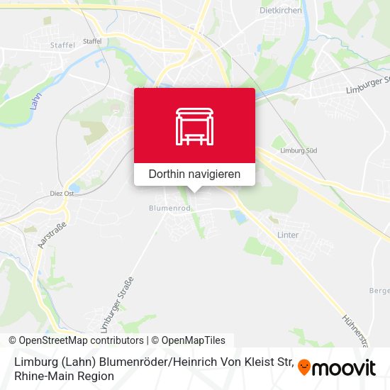Limburg (Lahn) Blumenröder / Heinrich Von Kleist Str Karte