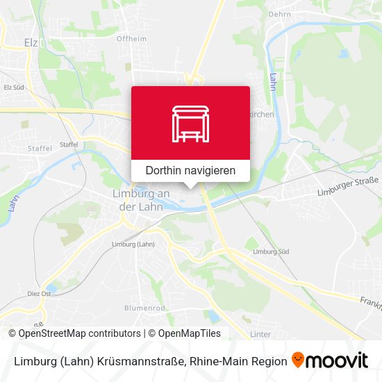 Limburg (Lahn) Krüsmannstraße Karte