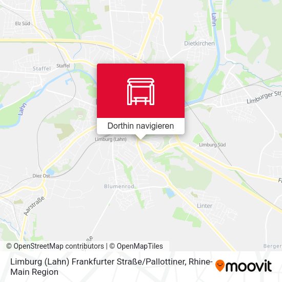 Limburg (Lahn) Frankfurter Straße / Pallottiner Karte