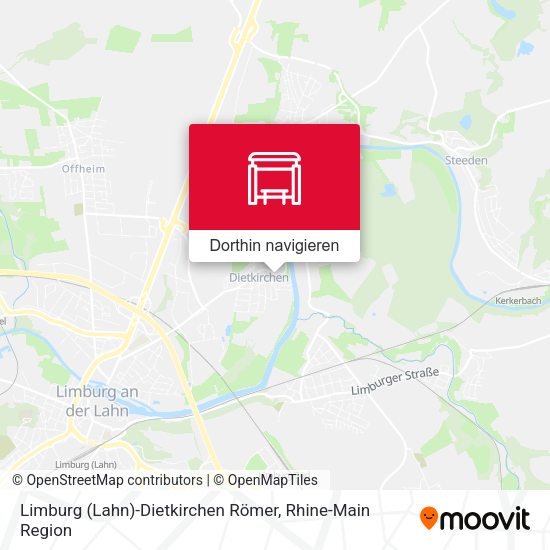 Limburg (Lahn)-Dietkirchen Römer Karte