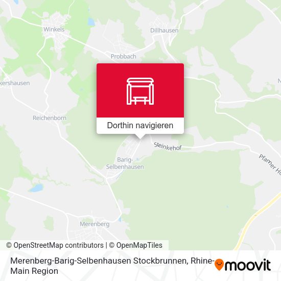 Merenberg-Barig-Selbenhausen Stockbrunnen Karte