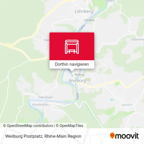 Weilburg Postplatz Karte