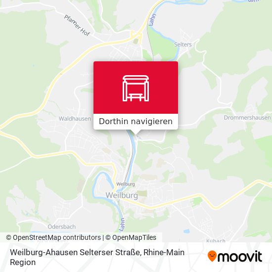 Weilburg-Ahausen Selterser Straße Karte