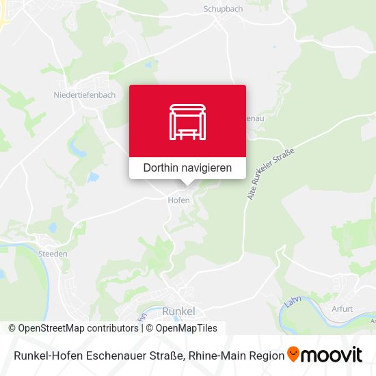Runkel-Hofen Eschenauer Straße Karte