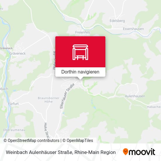 Weinbach Aulenhäuser Straße Karte
