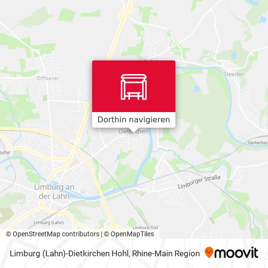 Limburg (Lahn)-Dietkirchen Hohl Karte