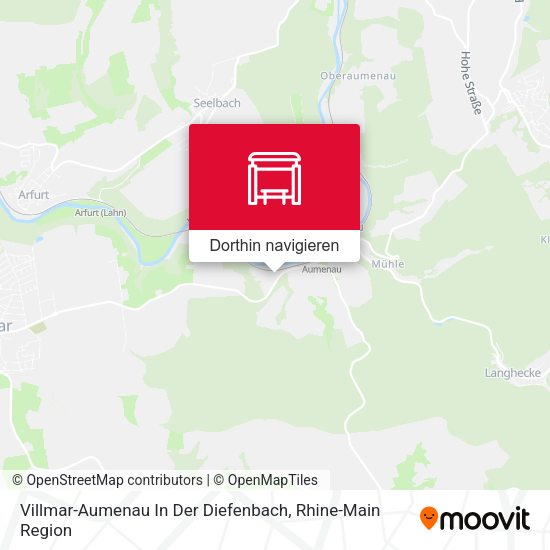 Villmar-Aumenau In Der Diefenbach Karte