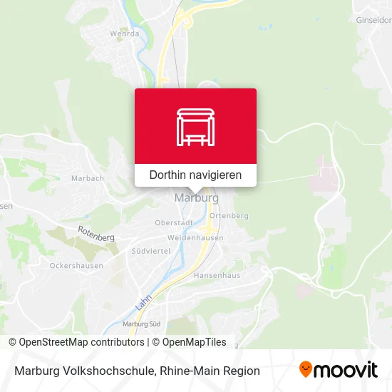Marburg Volkshochschule Karte
