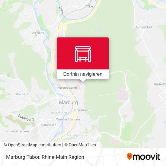 Marburg Tabor Karte