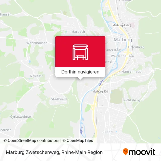 Marburg Zwetschenweg Karte