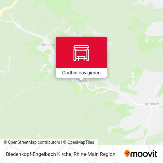 Biedenkopf-Engelbach Kirche Karte