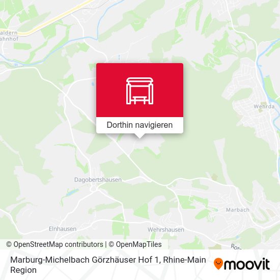 Marburg-Michelbach Görzhäuser Hof 1 Karte