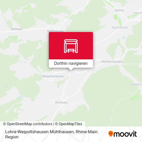 Lohra-Weipoltshausen Mühlhausen Karte