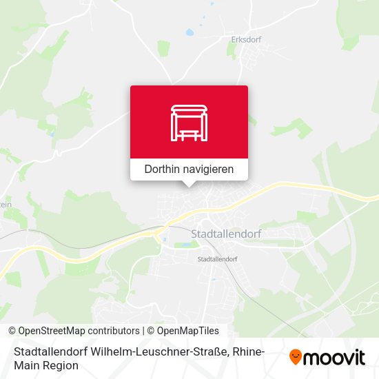 Stadtallendorf Wilhelm-Leuschner-Straße Karte