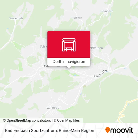 Bad Endbach Sportzentrum Karte