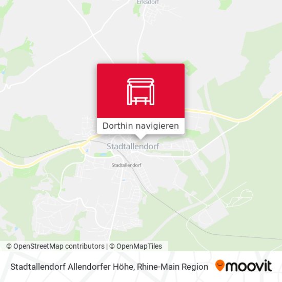 Stadtallendorf Allendorfer Höhe Karte