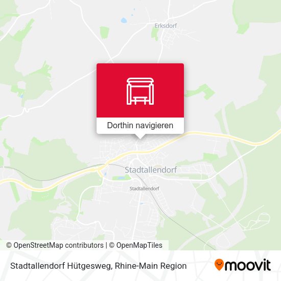 Stadtallendorf Hütgesweg Karte