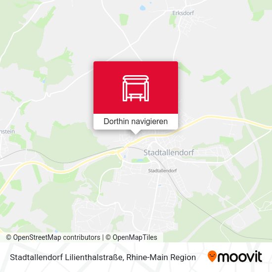 Stadtallendorf Lilienthalstraße Karte
