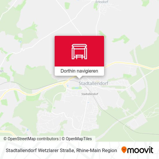 Stadtallendorf Wetzlarer Straße Karte