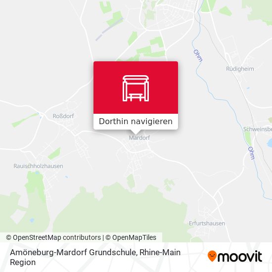 Amöneburg-Mardorf Grundschule Karte