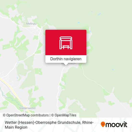 Wetter (Hessen)-Oberrosphe Grundschule Karte
