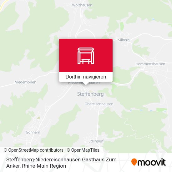 Steffenberg-Niedereisenhausen Gasthaus Zum Anker Karte
