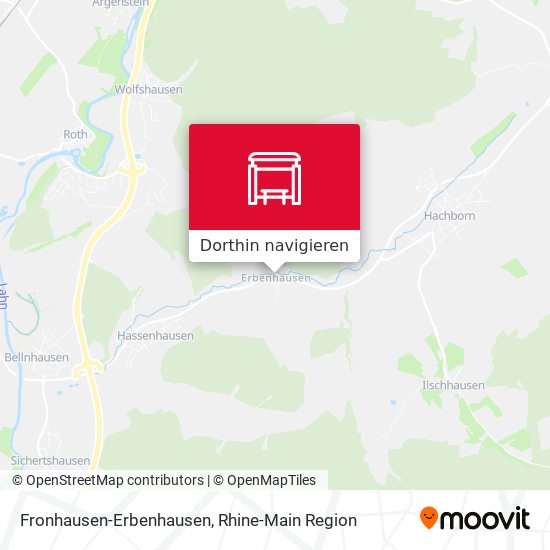 Fronhausen-Erbenhausen Karte