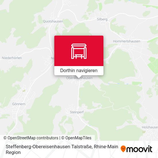 Steffenberg-Obereisenhausen Talstraße Karte