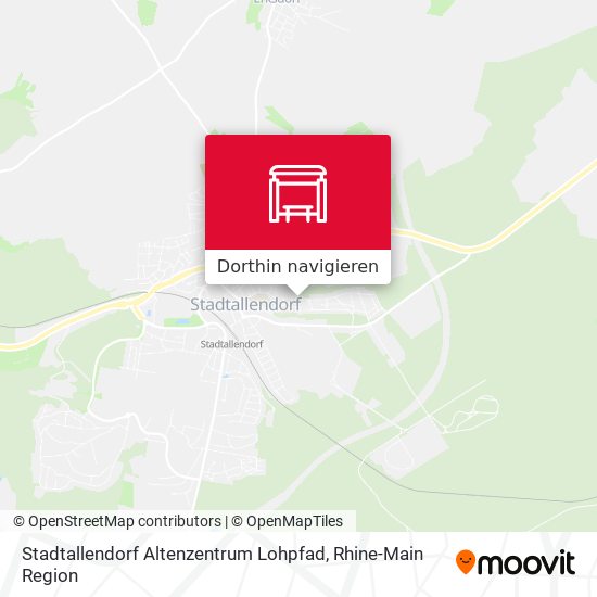 Stadtallendorf Altenzentrum Lohpfad Karte