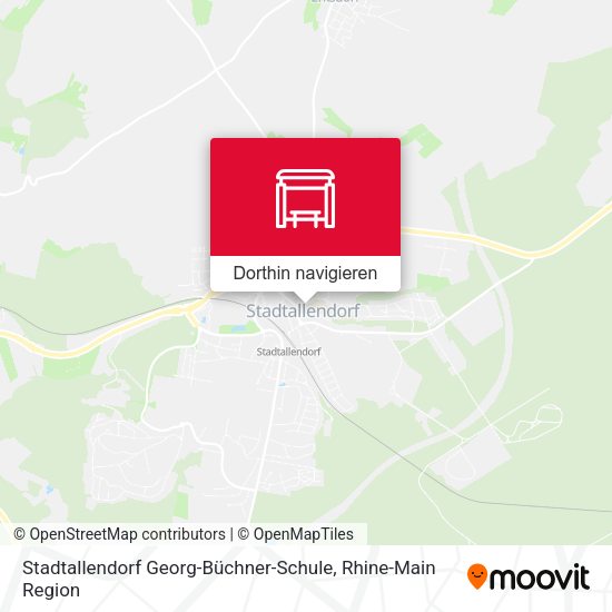 Stadtallendorf Georg-Büchner-Schule Karte