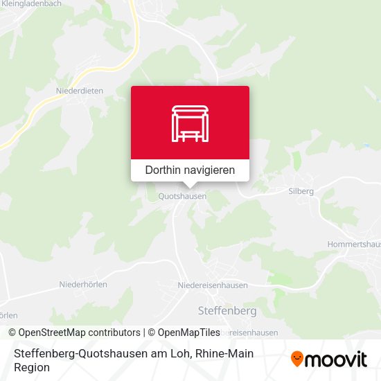 Steffenberg-Quotshausen am Loh Karte