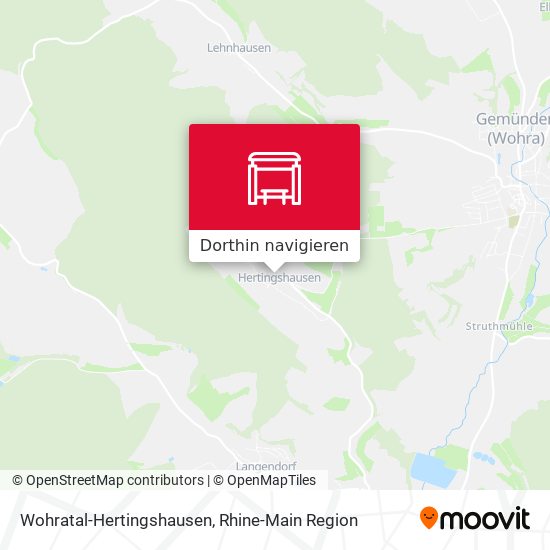 Wohratal-Hertingshausen Karte