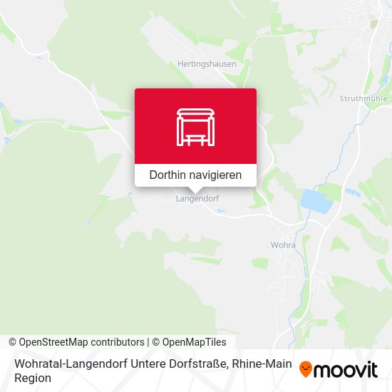 Wohratal-Langendorf Untere Dorfstraße Karte