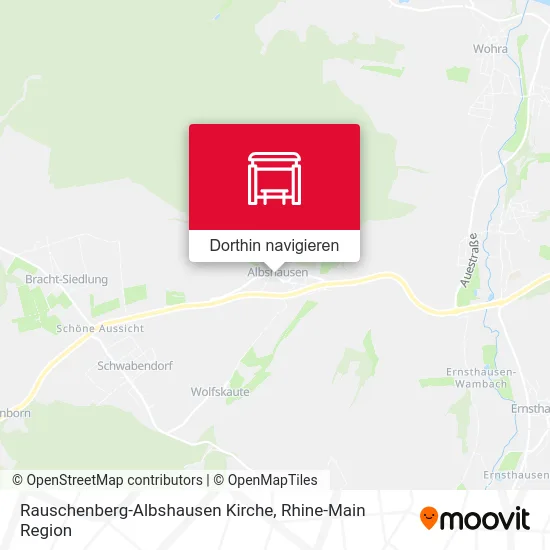 Rauschenberg-Albshausen Kirche Karte