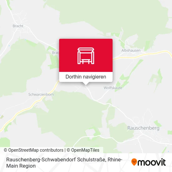 Rauschenberg-Schwabendorf Schulstraße Karte
