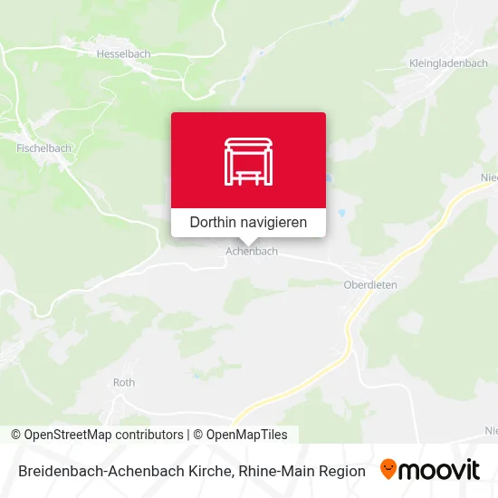 Breidenbach-Achenbach Kirche Karte