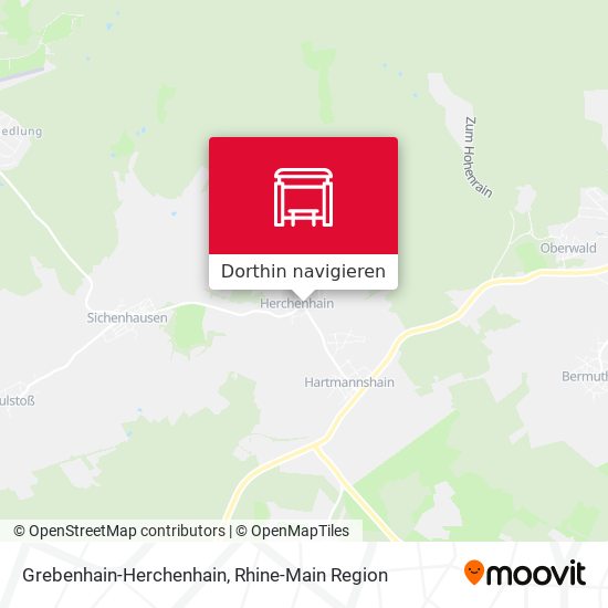 Grebenhain-Herchenhain Karte