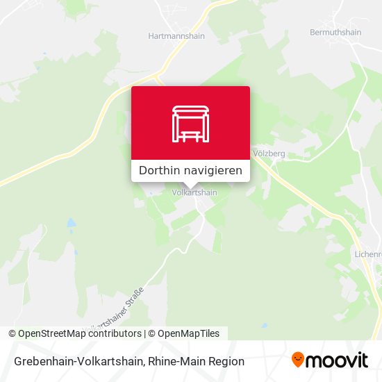 Grebenhain-Volkartshain Karte
