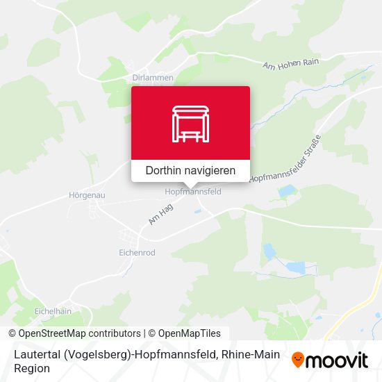 Lautertal (Vogelsberg)-Hopfmannsfeld Karte