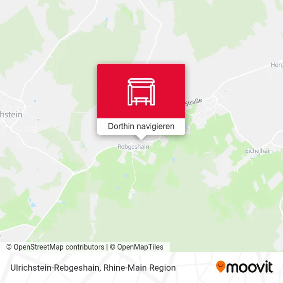 Ulrichstein-Rebgeshain Karte