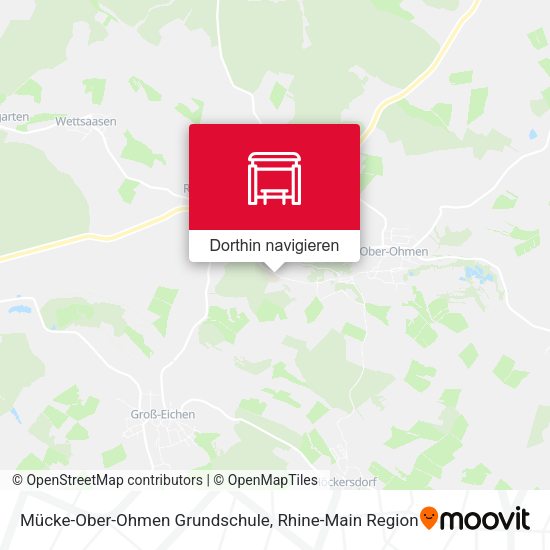 Mücke-Ober-Ohmen Grundschule Karte