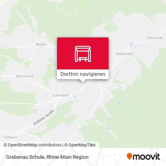 Grebenau Schule Karte