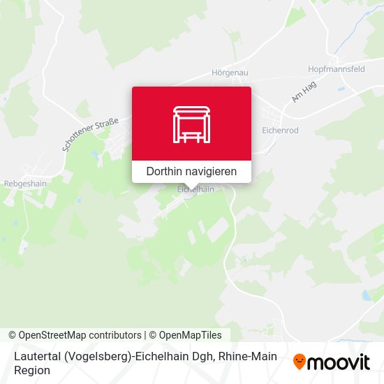 Lautertal (Vogelsberg)-Eichelhain Dgh Karte