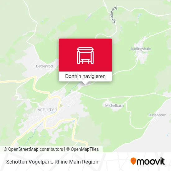 Schotten Vogelpark Karte