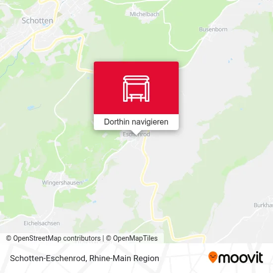 Schotten-Eschenrod Karte